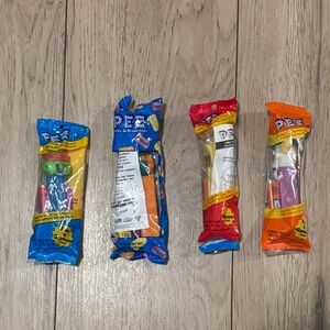 Vintage Pez Candy Dispensers Unopened Lot of 4 Ninja Turtles Speedy Gonzalez New